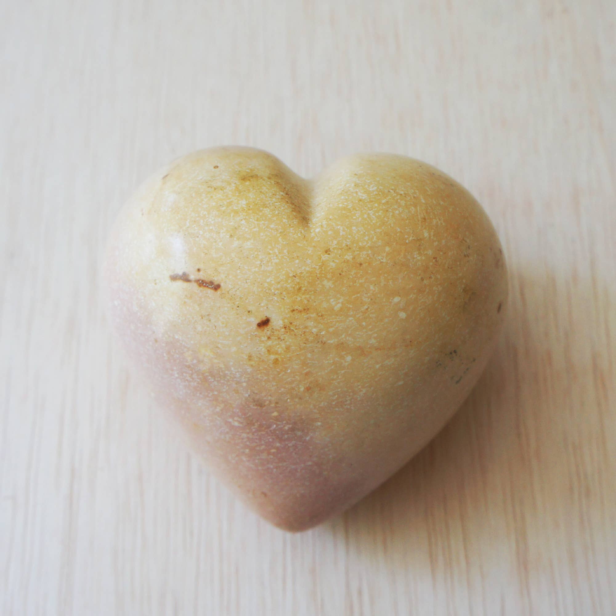 Soapstone Hand-Carved Large Heart