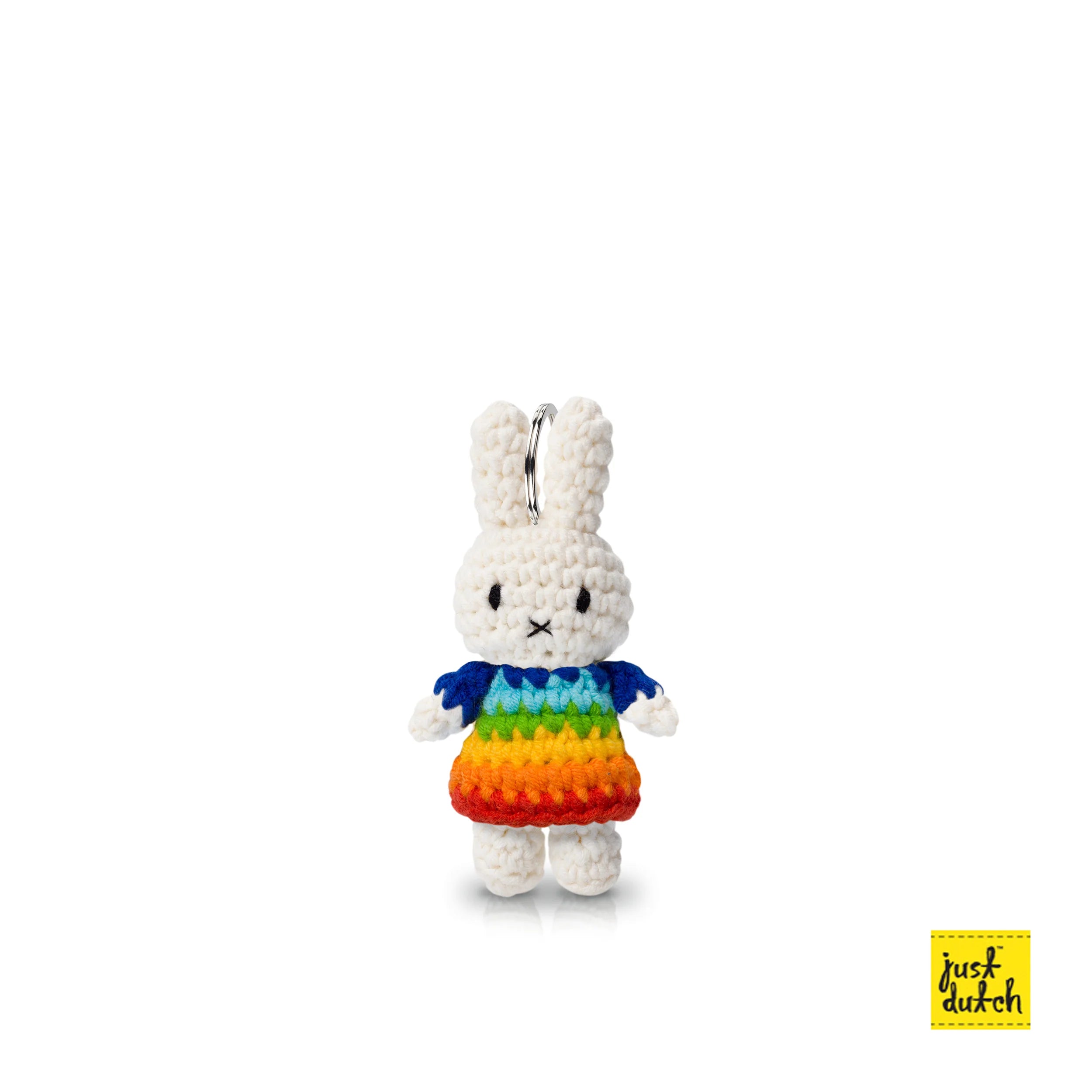 Just Dutch Miffy Keychain | Rainbow