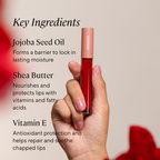 Minori - Lip Gloss — Poppy (Red + Vegan) New!