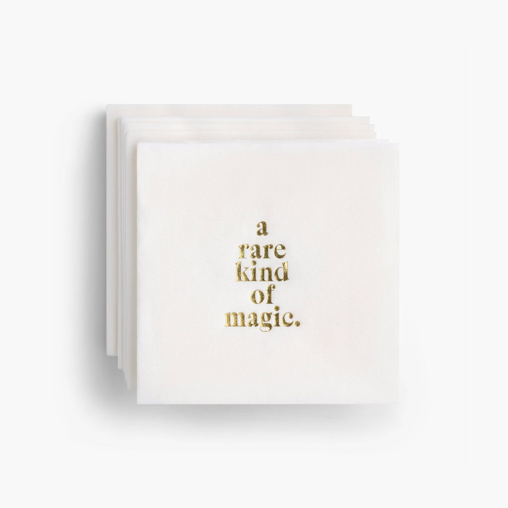Souvenir Stationery - A Rare Kind Of Magic - Cocktail Napkins | Set of 20