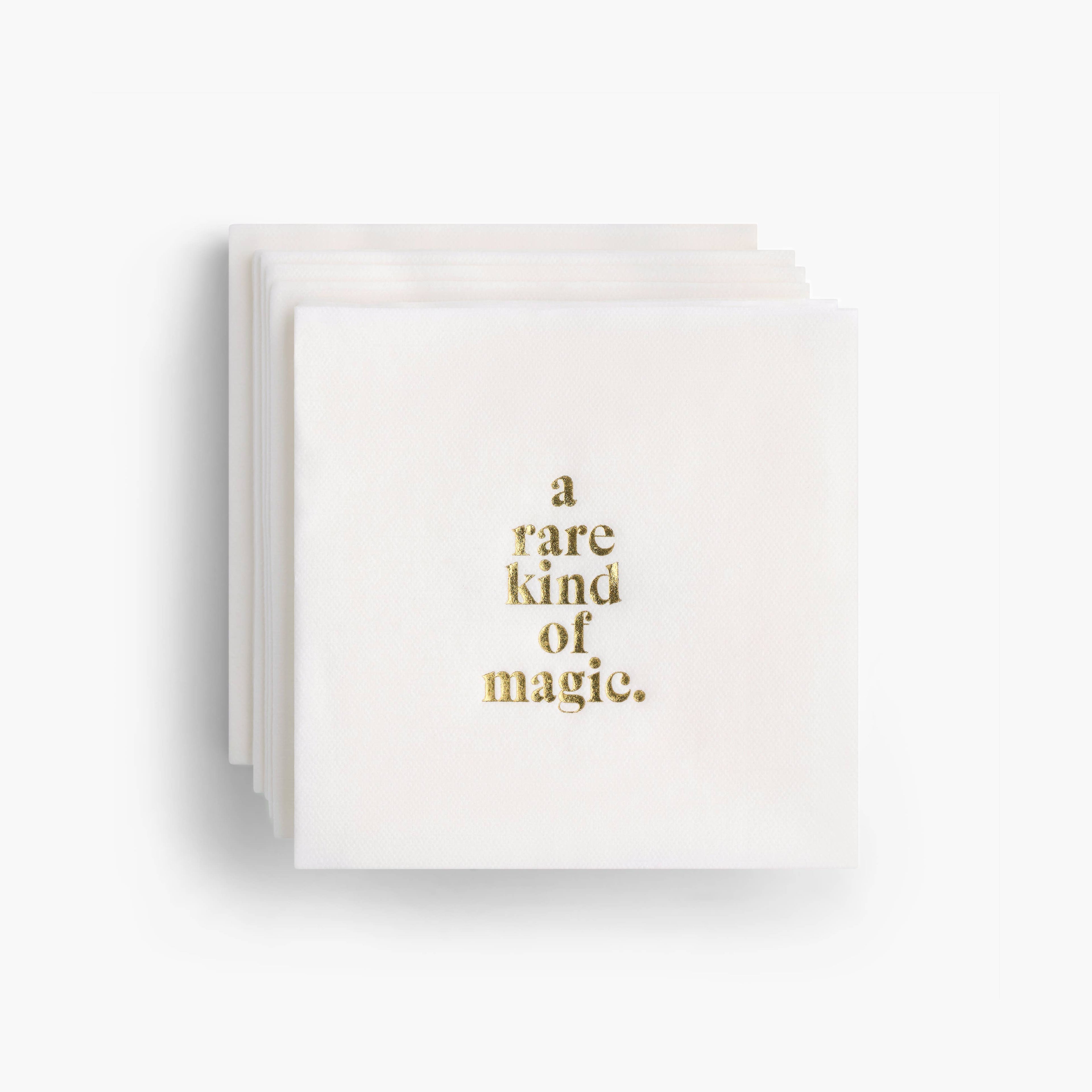 Souvenir Stationery - A Rare Kind Of Magic - Cocktail Napkins | Set of 20