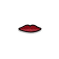 Macon & Lesquoy - Hand embroidered brooch - Small Mouth