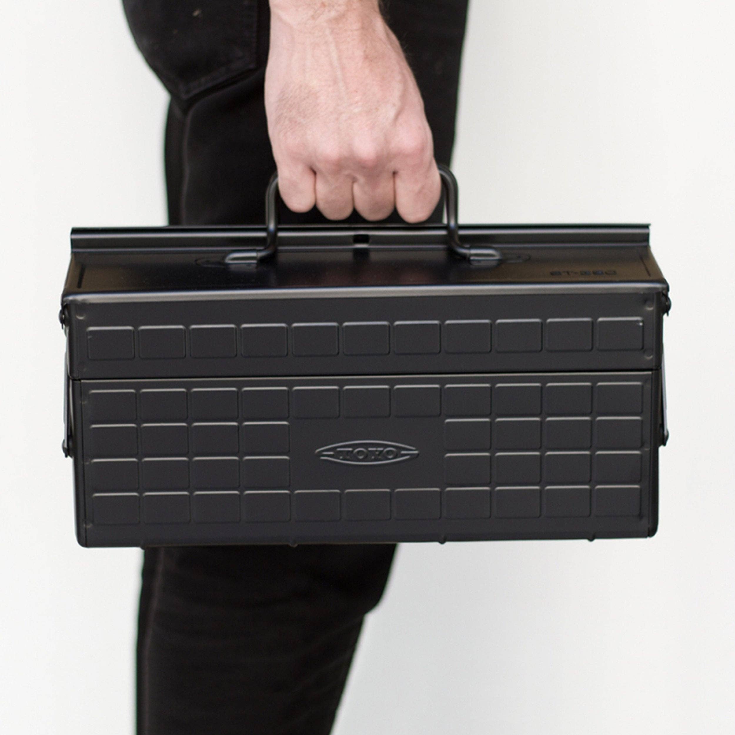 Toyo Steel Cantilever Toolbox | ST-350 - White