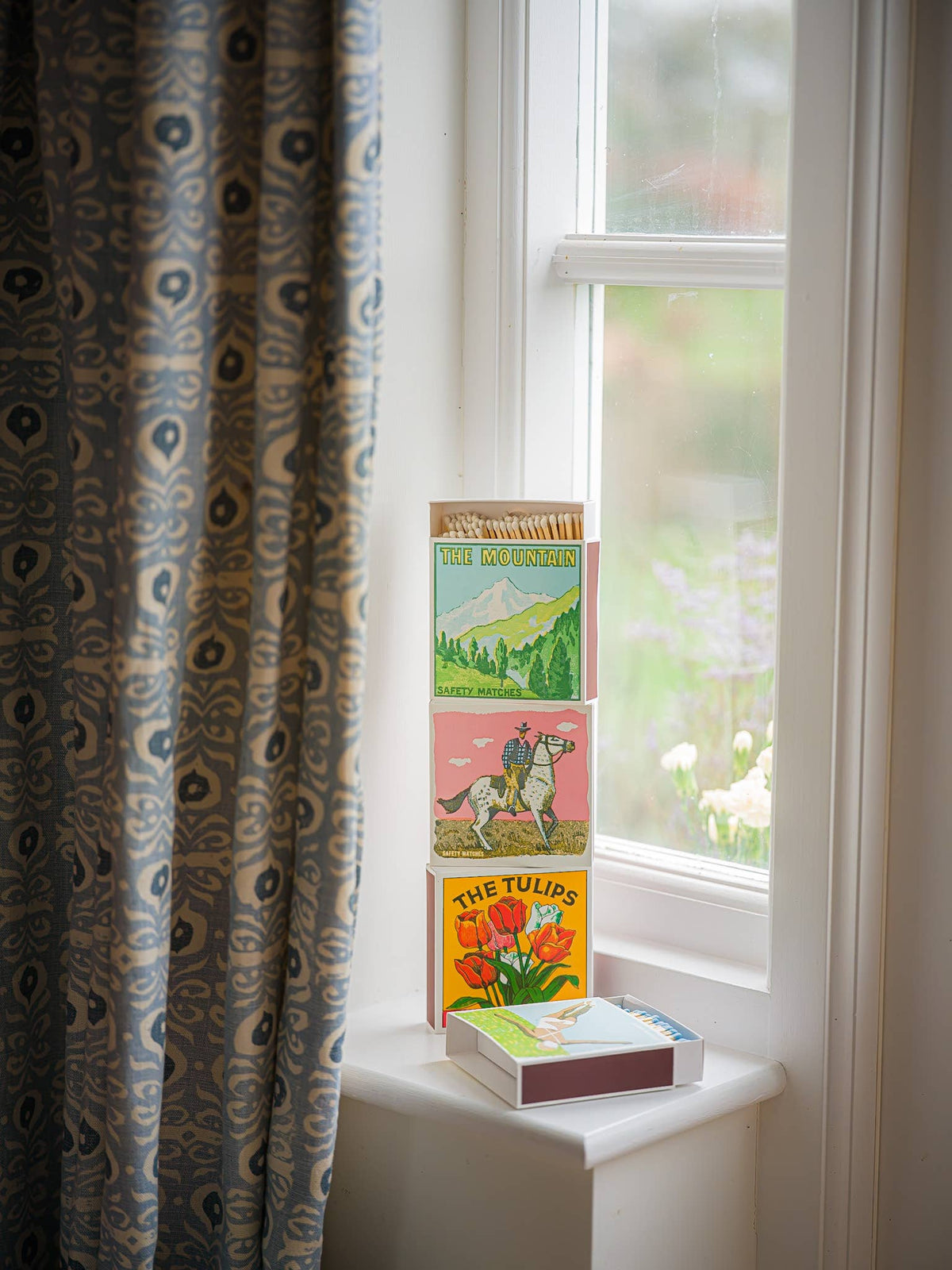 Archivist Keepsake Matchbox - Pink Cowboy