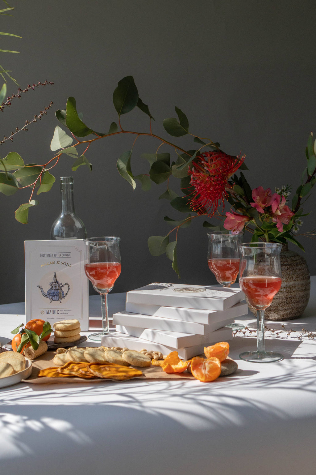 Makabi & Sons - Rose Pistachio Cardamom Cookies - Maroc