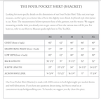 Claridge + King - The Four Pocket Jacket in Stone