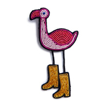 Load image into Gallery viewer, Macon &amp; Lesquoy - Brooch - Guardian Flamingo
