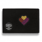 Macon & Lesquoy - Hand embroidered brooch - Mini Family Hearts