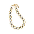 Capucine De Wulf Cleopatra Grande Link Necklace - Midnight