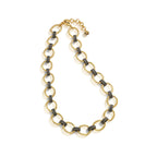 Capucine De Wulf Cleopatra Grande Link Necklace - Midnight