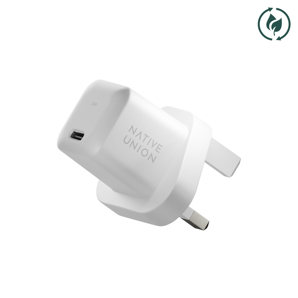 Native Union Paris - Fast GaN Charger PD 30W: US/CA Plug / Black