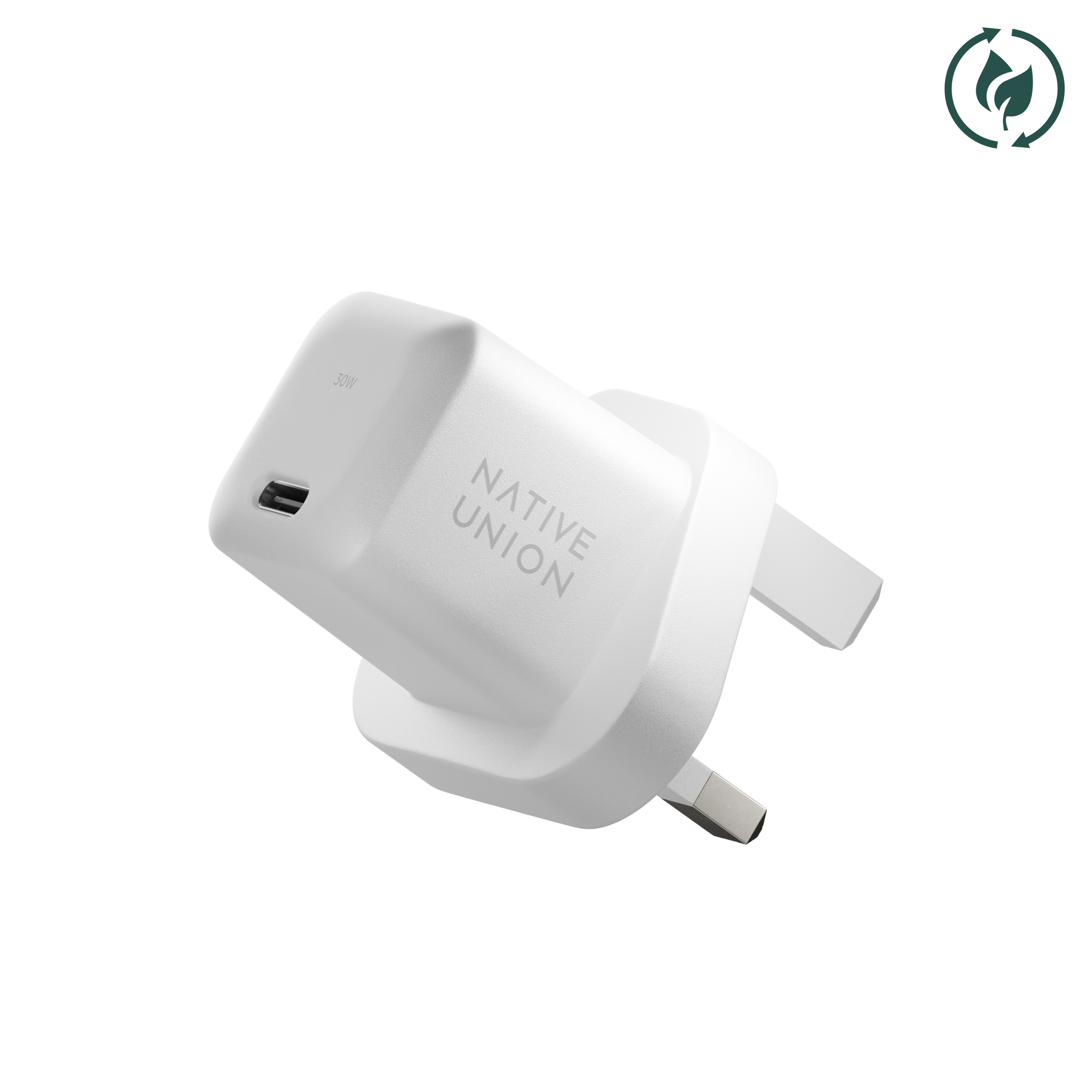 Native Union Paris - Fast GaN Charger PD 30W: US/CA Plug / Black