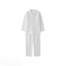 Load image into Gallery viewer, Uchino Marshmallow Gauze Pajama Unisex - White
