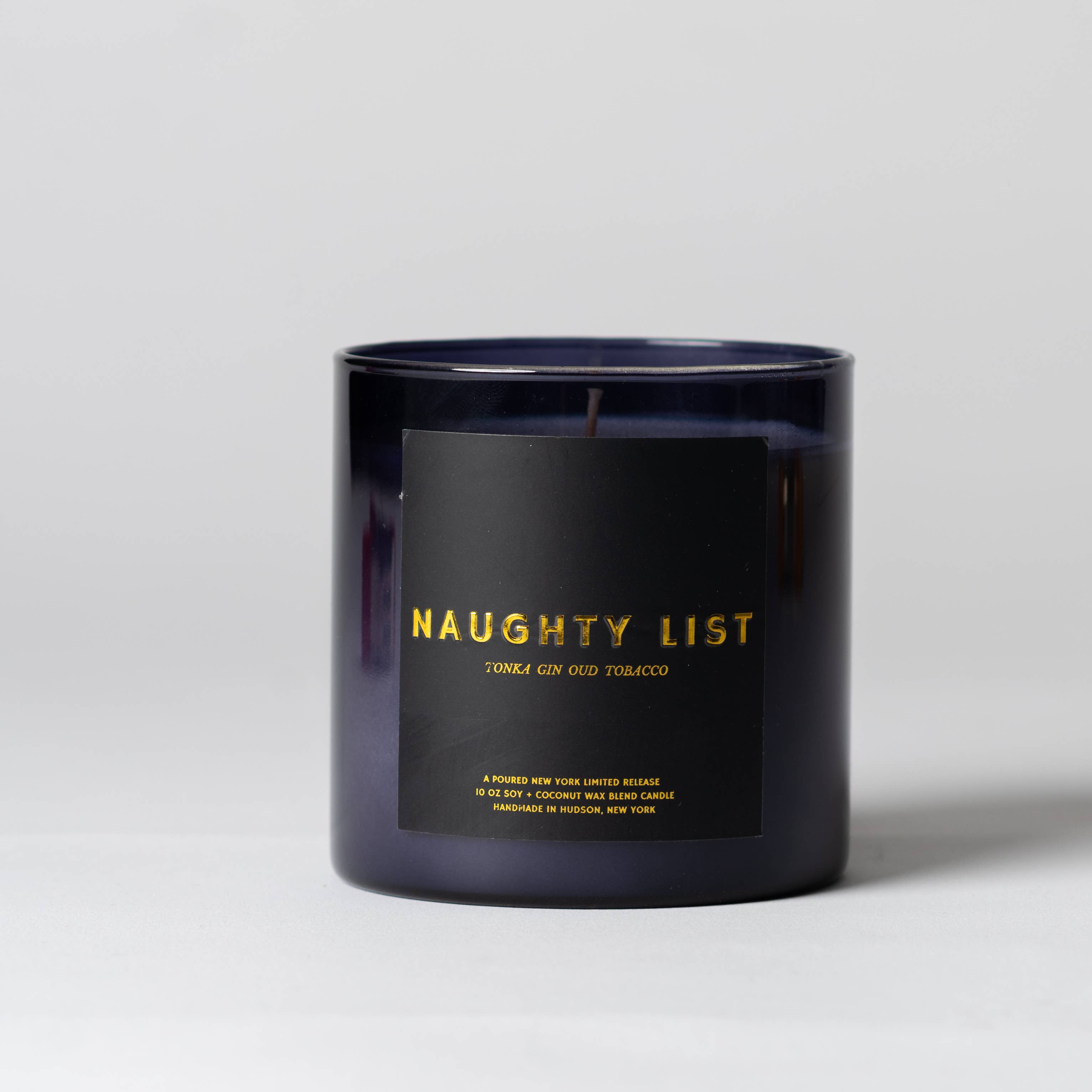 Poured New York - NAUGHTY LIST | 10oz Candle