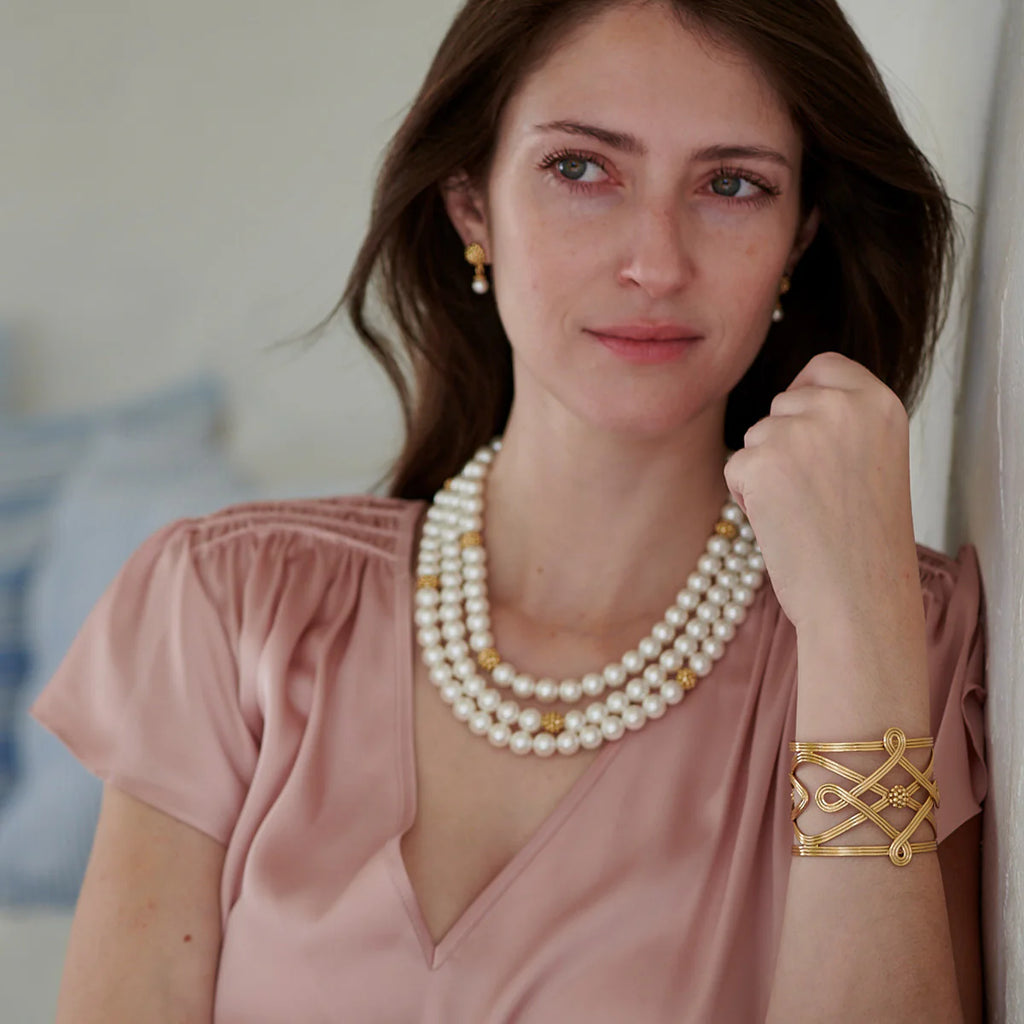 Capucine De Wulf Monique Compass Cuff - Gold