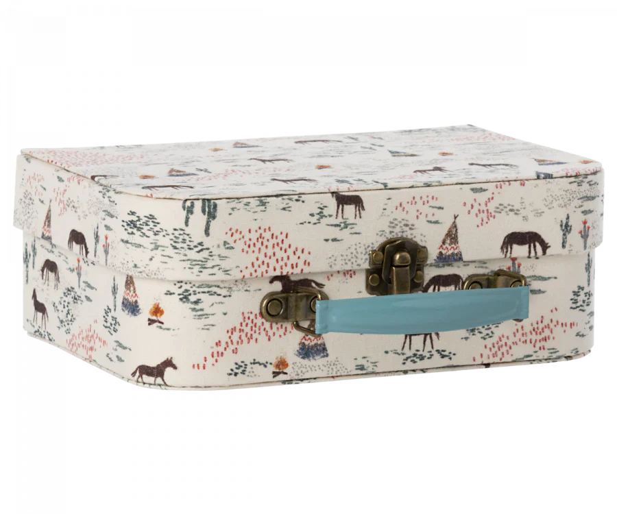 Maileg Suitcases with Fabric - 2pc set (new)