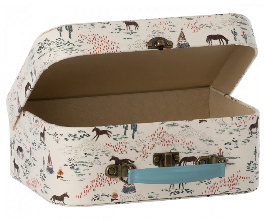 Maileg Suitcases with Fabric - 2pc set (new)