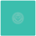 Peace Love Mahjong - OG Mat | Teal