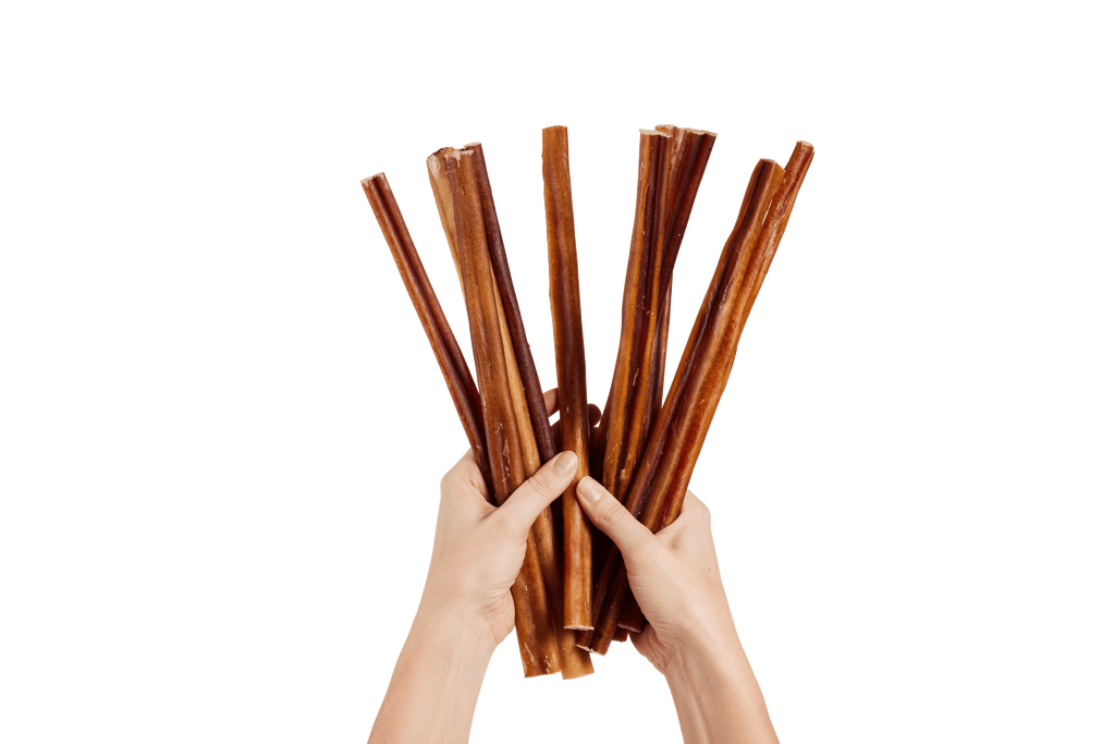 Woof - BullySafe Chews - BullySticks: Beef / 12-inch 5 pack