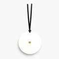 Souvenir Stationery - Heart Gold Foil - Gift Tag