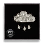 Macon & Lesquoy - Brooch - Cloud and Rain