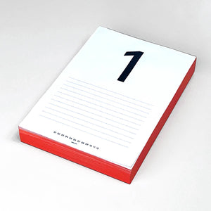 Wms&Co. Daily Calendar Pad: Silver