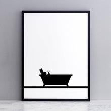 Load image into Gallery viewer, HAM - Bathtime Rabbit Print
