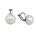 Freshwater Pearl Clip On - White