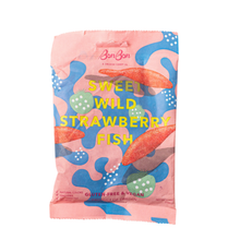 Load image into Gallery viewer, BonBon NYC - Sweet Wild Strawberry Fish - Swedish Candy 5.2oz (150g)
