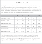 Claridge + King - The Safari in Stone Twill: M