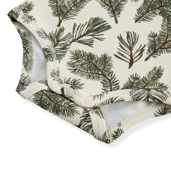 Milkbarn Bamboo Long Sleeve One Piece | Pine