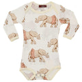Milkbarn Cotton Long Sleeve One Piece | Tutu Elephant