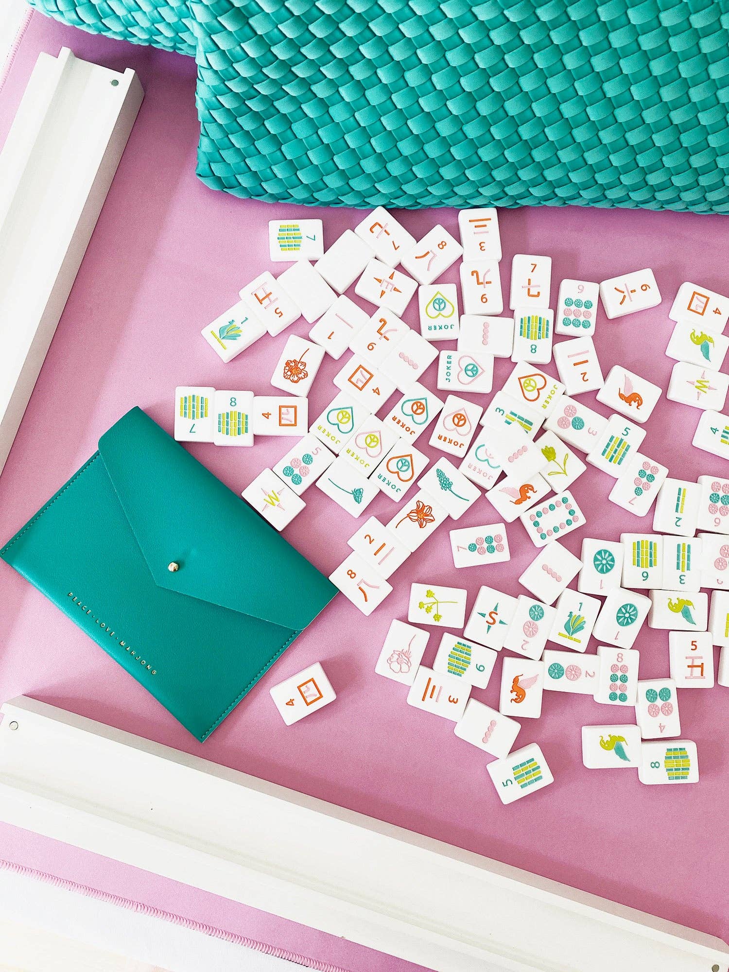 Peace Love Mahjong - OG Mahj Tiles | Vibrant Vibes