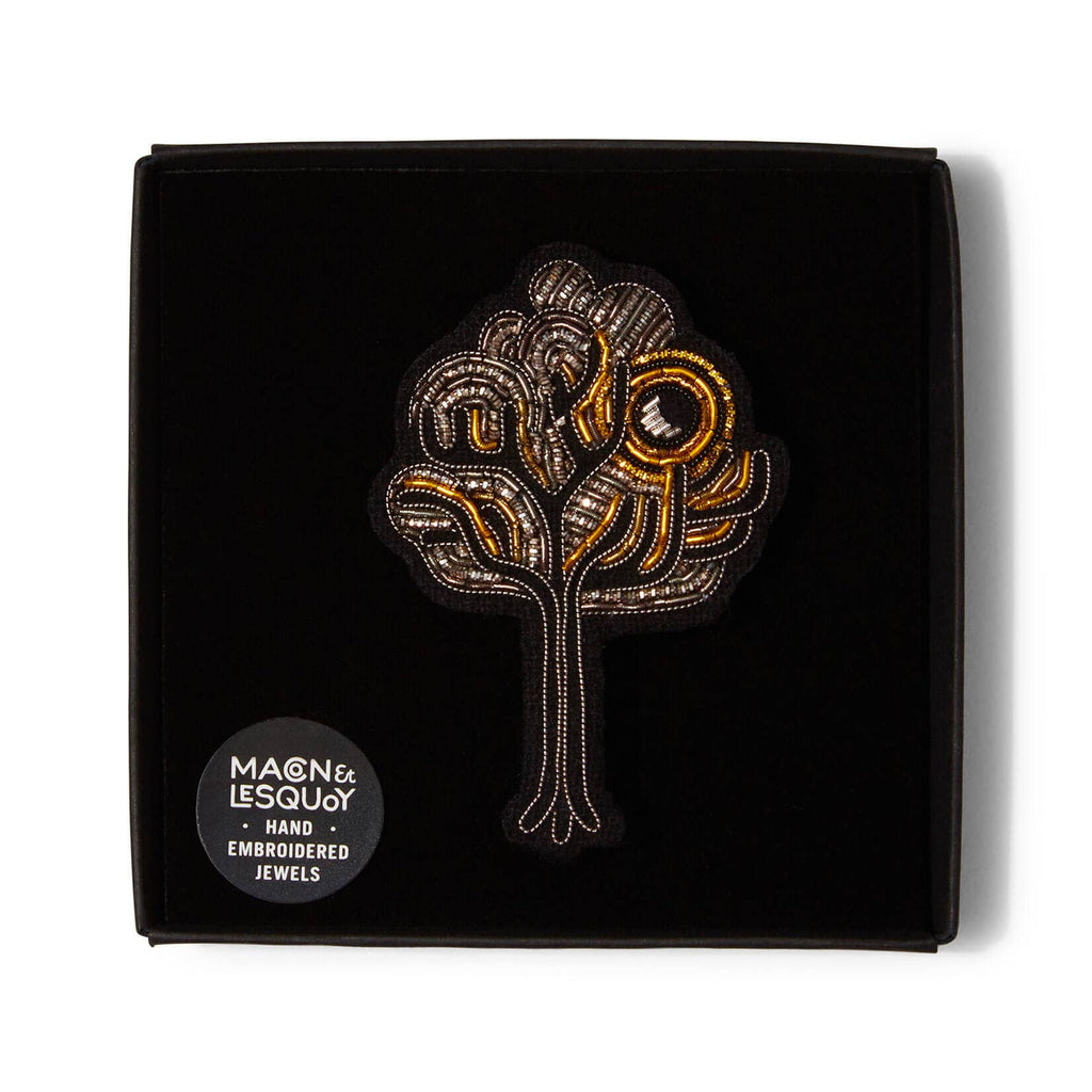 Macon & Lesquoy - Brooch - Nocturnal Tree