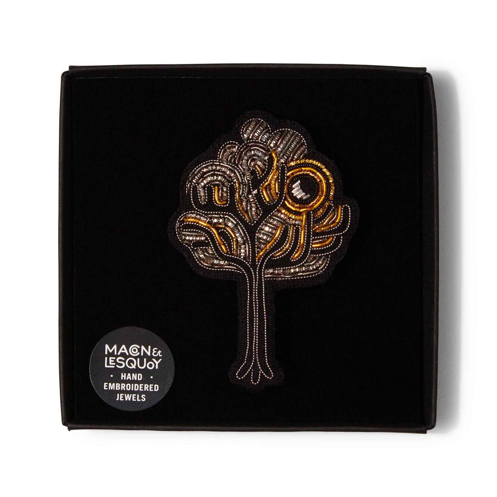 Macon & Lesquoy - Brooch - Nocturnal Tree