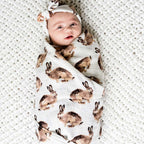 Milkbarn Organic Cotton Swaddle | Chicken