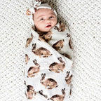 Milkbarn Organic Cotton Swaddle | Duck