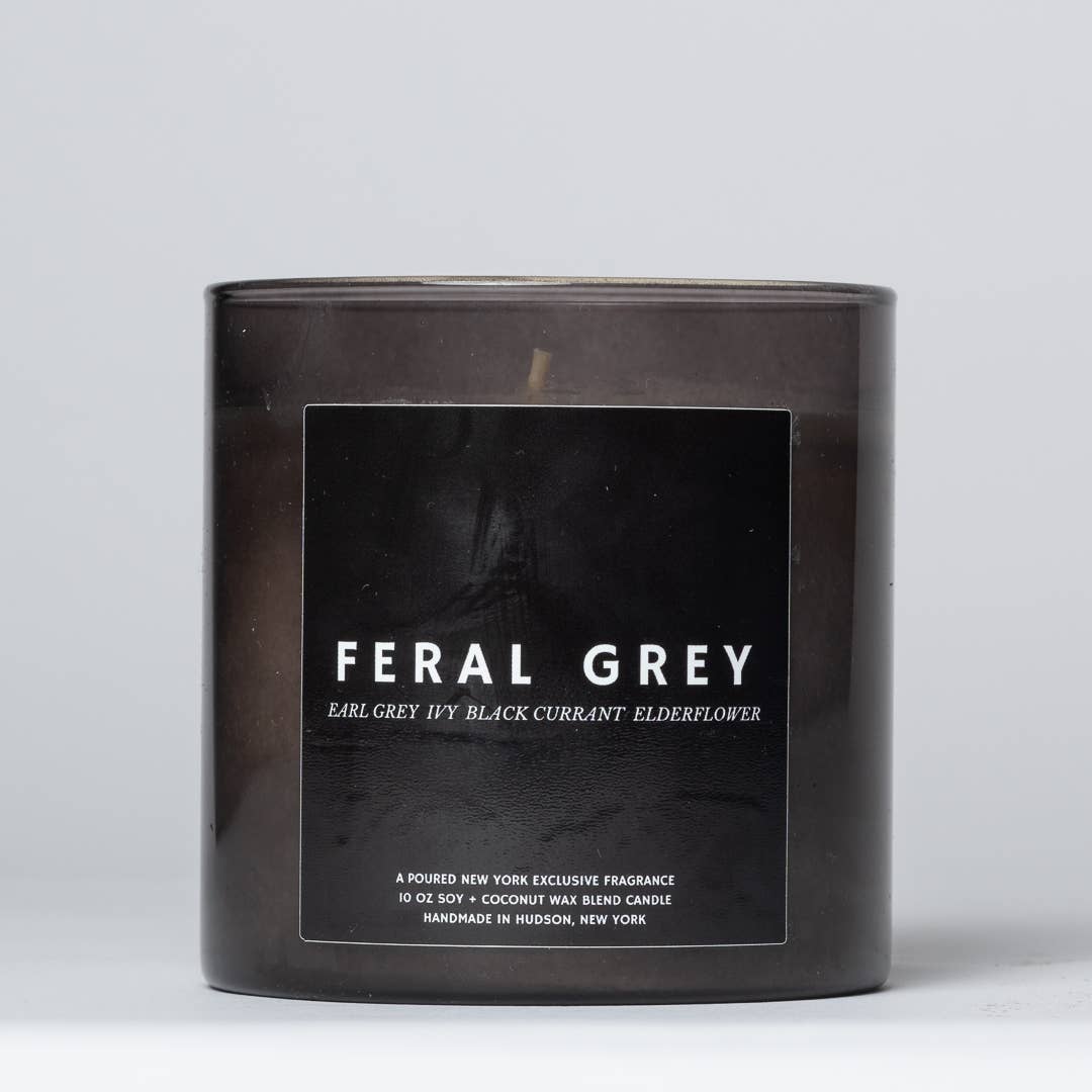 Poured New York - FERAL GREY | 10oz Candle