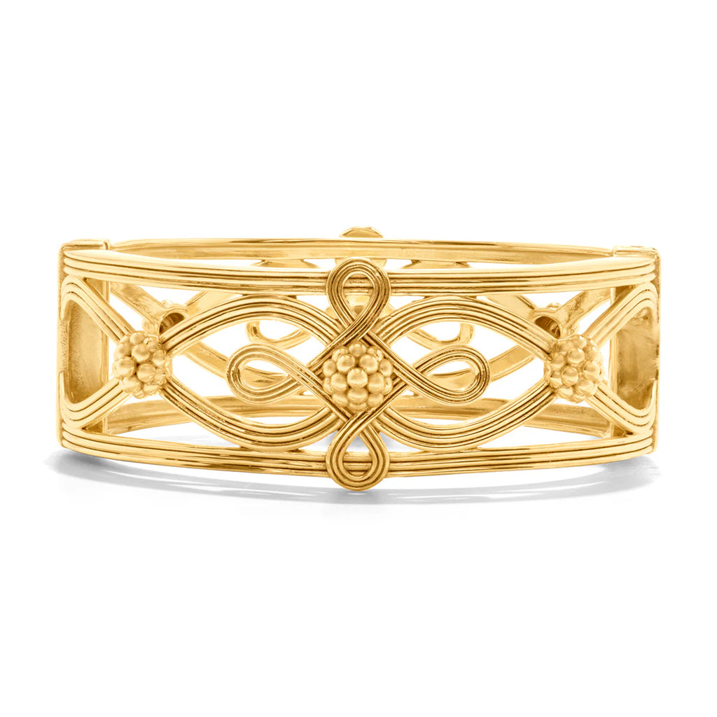 Capucine De Wulf Monique Hinged Bangle - Gold