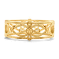 Capucine De Wulf Monique Hinged Bangle - Gold
