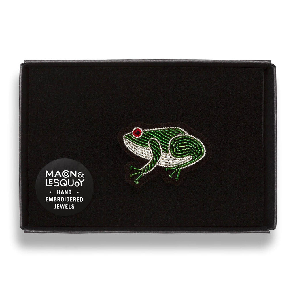 Macon & Lesquoy - Brooch - Frog