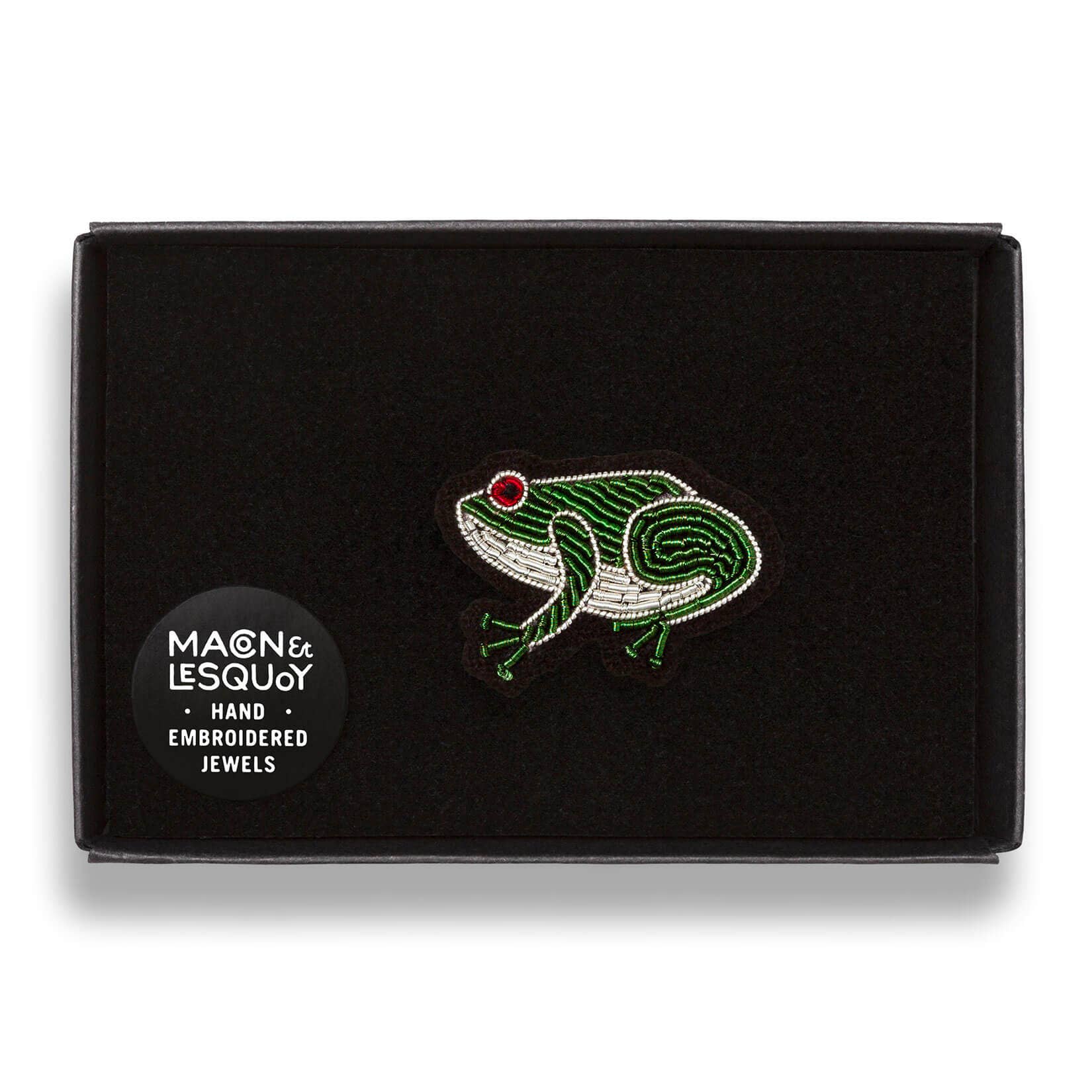 Macon & Lesquoy - Brooch - Frog
