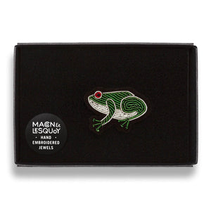 Macon & Lesquoy - Brooch - Frog