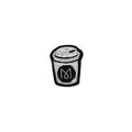 Macon & Lesquoy - Brooch - Coffee Tone