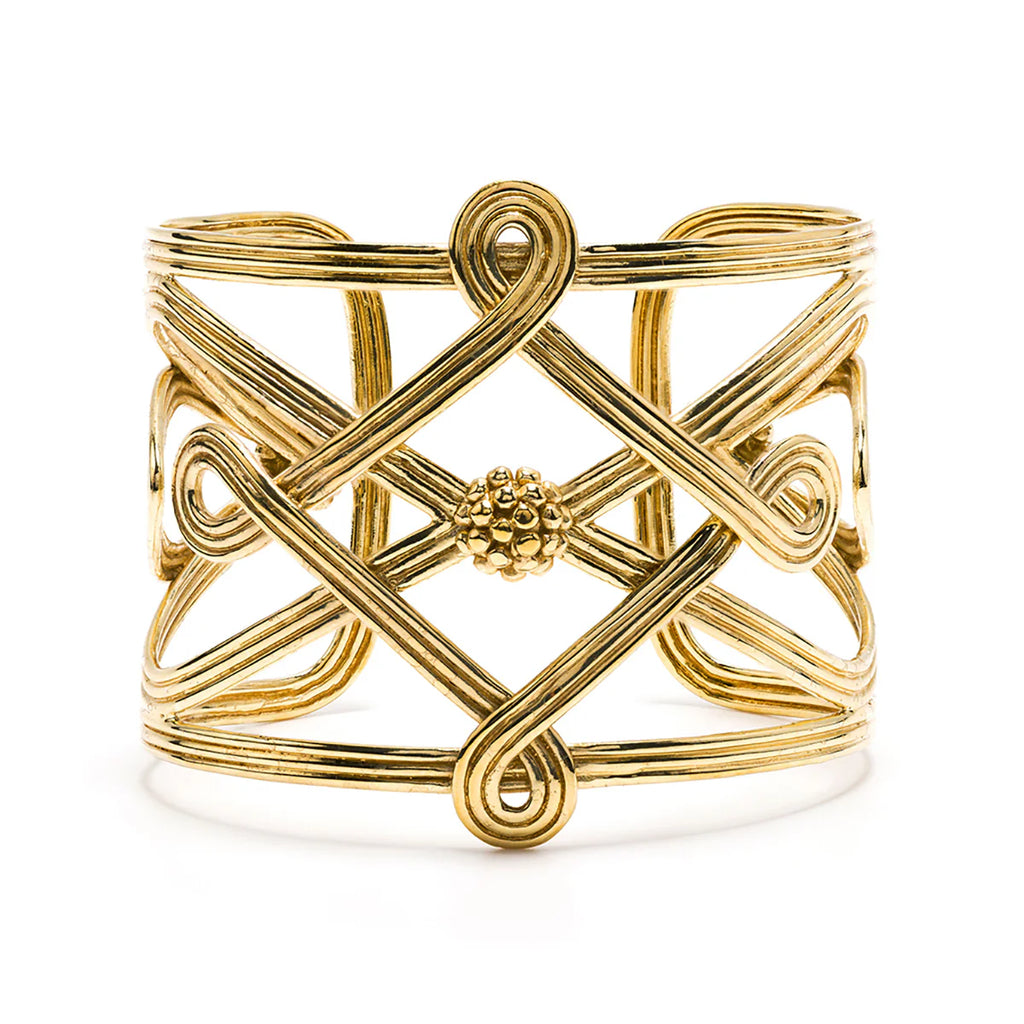 Capucine De Wulf Monique Compass Cuff - Gold