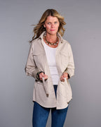 Claridge + King - The Four Pocket Jacket in Stone