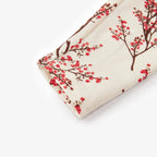 Milkbarn Cotton Stretch two-piece Pajama Set | Winterberry