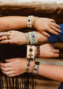Etkie Native-American-Made Cuff - Cactus | Medium