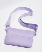 Wild One - Recycled Knit Eco Cross Body Treat Pouch: Black