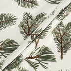 Milkbarn Organic Cotton Zipper Footed Romper | Pine